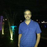 Night views of Pu La Deshpande Garden Pune