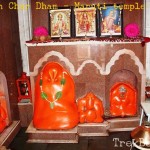 Shegaon char dham yatra - Maruti temple Ganesh & Hanuman idol